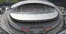 Het nieuwe Wembley Stadion.