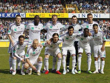 RSC Anderlecht behaalde op 18-4-2010 zijn 30ste titel