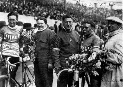Bordeaux-Parijs 1932 met Frans Bonduel als 2de.