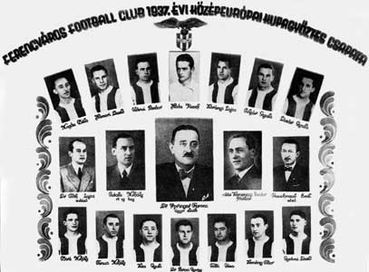 Het team van Ferencvárosi TC, 