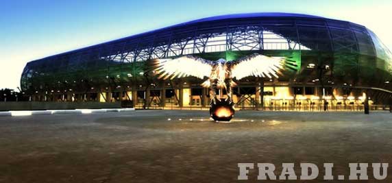 'Groupama Arena, het nieuwe voetbalstadion van Ferencvárosi TC