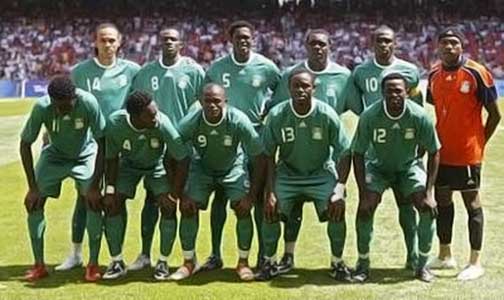 Nigeria, de Zilveren medaille.