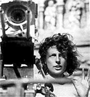 Filmregisseur Leni Riefenstahl.