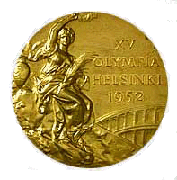 Hongarije's Gouden medaille 1952.