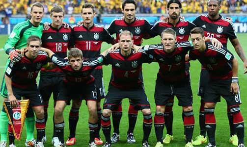 Duitsland Wereldkampioen 2014.