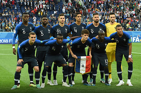 Frankrijk Wereldkampioen 2018.