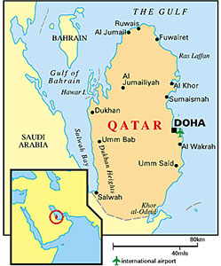 Wereldbeker 2022 gastland Qatar.