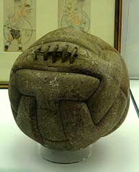 De bal waarmee de finale van de Wereldbeker 1930 werd gespeeld.