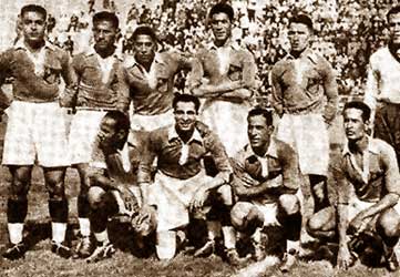 Het voetbalteam van Egypte. 