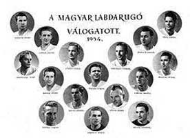 De Hongaarse ploeg WB 1954