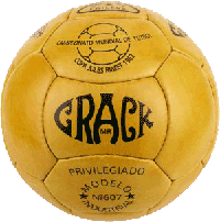 De officiële bal 'Crack', gebruikt op de Wereldbeker 1962.