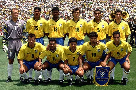Brazilië Wereldkampioen 1994.
