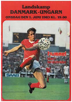 Denemarken-Hongarije 1-6-1983