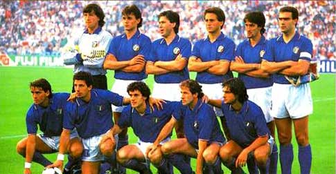 Italië Europees 4de in 1988.