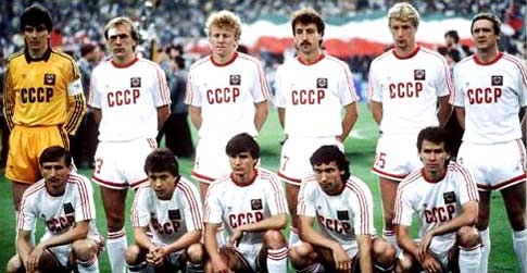 Sovjet-Unie Europees zilver 1988.