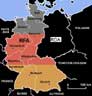 West-Duitsland kaart