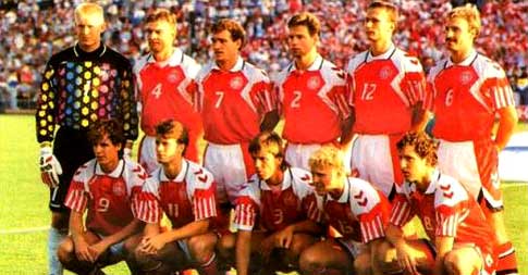 Denemarken Europees kampioen 1992.