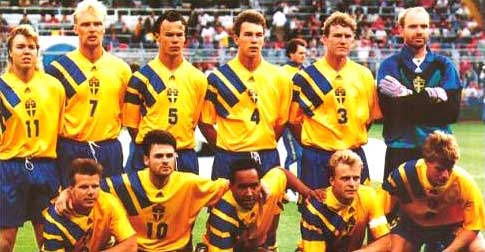 Zweden Europees 4de in 1992.