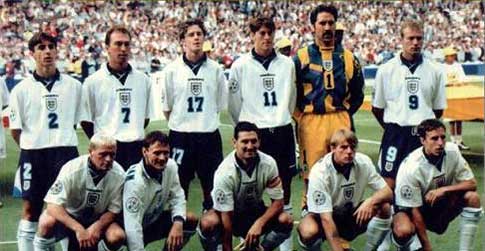 Engeland Europees 3de 1996.