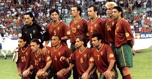 Portugal Europees 4de in 2000.