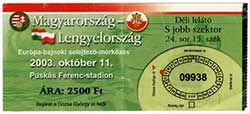 Hongarije-Polen 11-10-2003