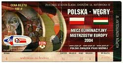 Polen-Hongarije 29-3-2003