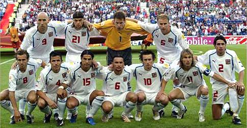 Tsjechië Europees 3de 2004.