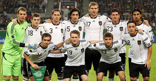 Duitsland Europees 3de 2012.