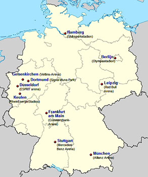 De Speelsteden in Duitsland.