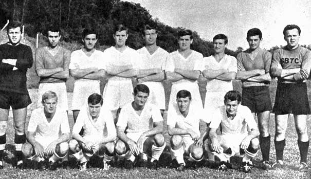 Het team van Salgótarjáni BTC in 1971.