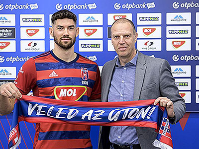 Bese Barnabás ondertekende op 22 februari 2022 een nieuw contract bij MOL Fehérvár FC.