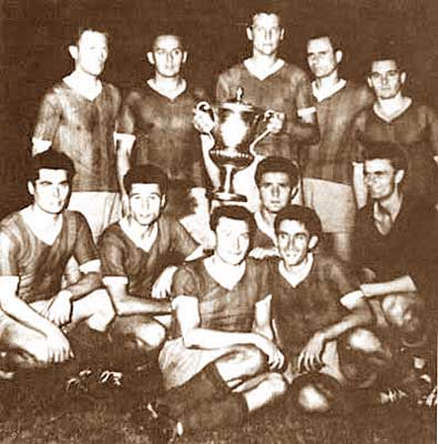 Vasas SC Winnaar Mitropacup 1957.