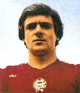 Csapó Károly als international in 1982.