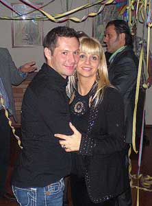 Dárdai met zijn echtgenote Mónika.