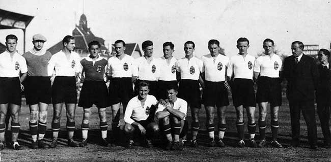 Hongarije - Tsjecho-Slowakije 18-9-1932