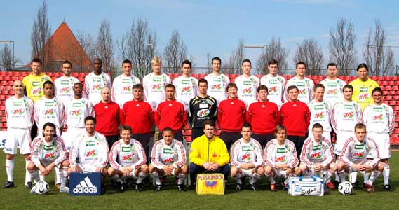 Het team van Debrecen VSC-TEVA van het seizoen 2006-2007