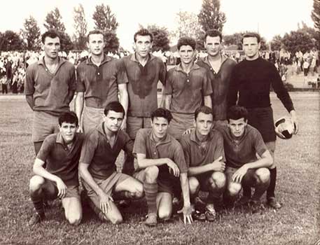 Het team van Csepel 1965