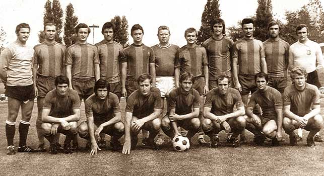 Het team van Csepel 1970