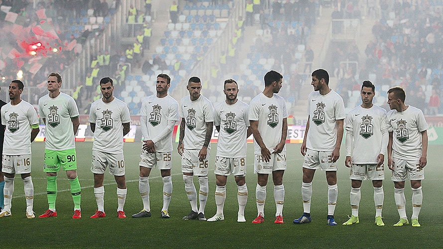 FERENCVÁROSI TC 30ste maal Kampioen van Hongarije 2018-2019.