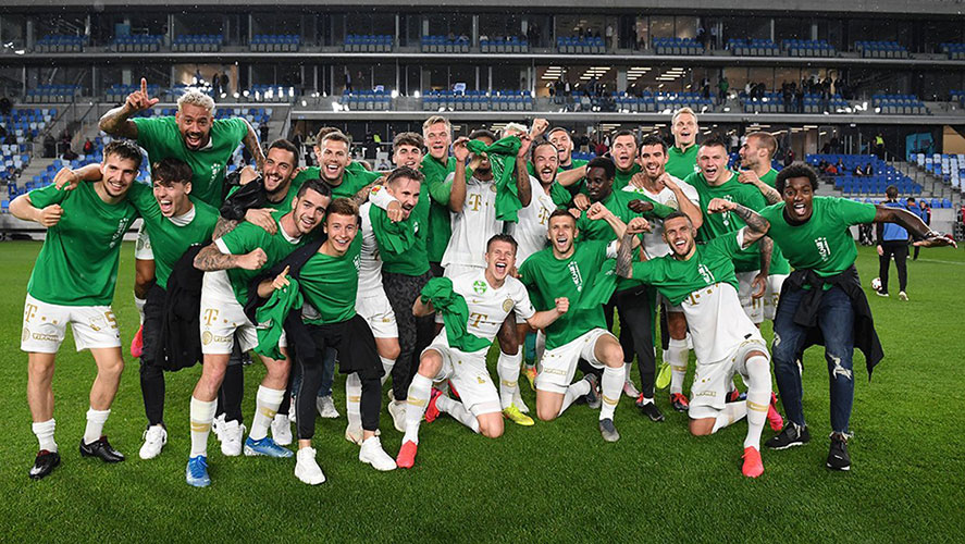 FERENCVÁROSI TC Kampioen van Hongarije voor de 31ste maal in het seizoen 2019-2020.