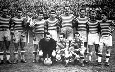 Henni met Ferencváros 1949.