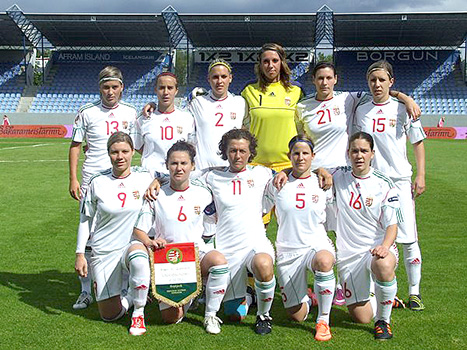 Hongarije in IJsland 16 juni 2012, verlies 4-0: