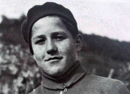 Een jeugdige István.