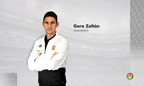 Gera Zoltán nieuwe hulptrainer van de Hongaarse nationale ploeg (21-7-2018). 
