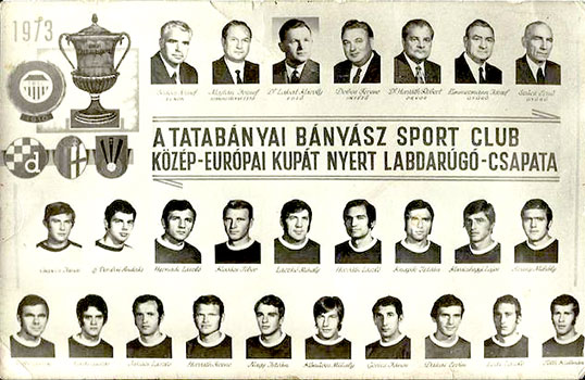 Göröcs bij Tatabányai Bányás 1973.