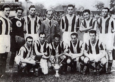 Hada met Ferencváros 1932 Bekerwinnaar 