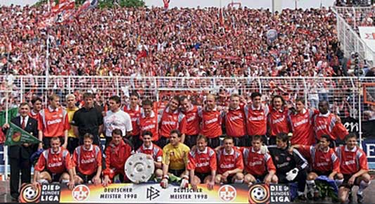 Hrutka werd Duits Landskampioen 1998 met 1. FC Kaiserslautern.