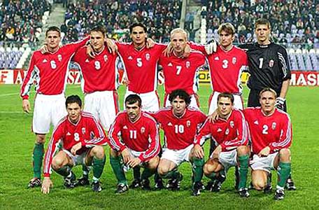 Hongarije - Macedonië 14-11-2001 (5-0).