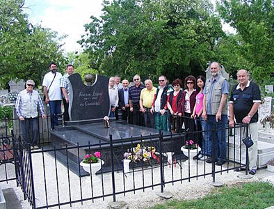 Het graf van Kocsis Lajos.