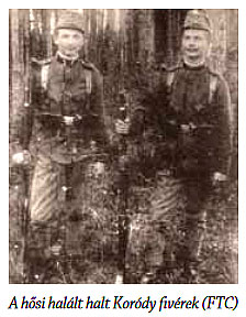 De beide broers Koródy beiden overleden in 1917.